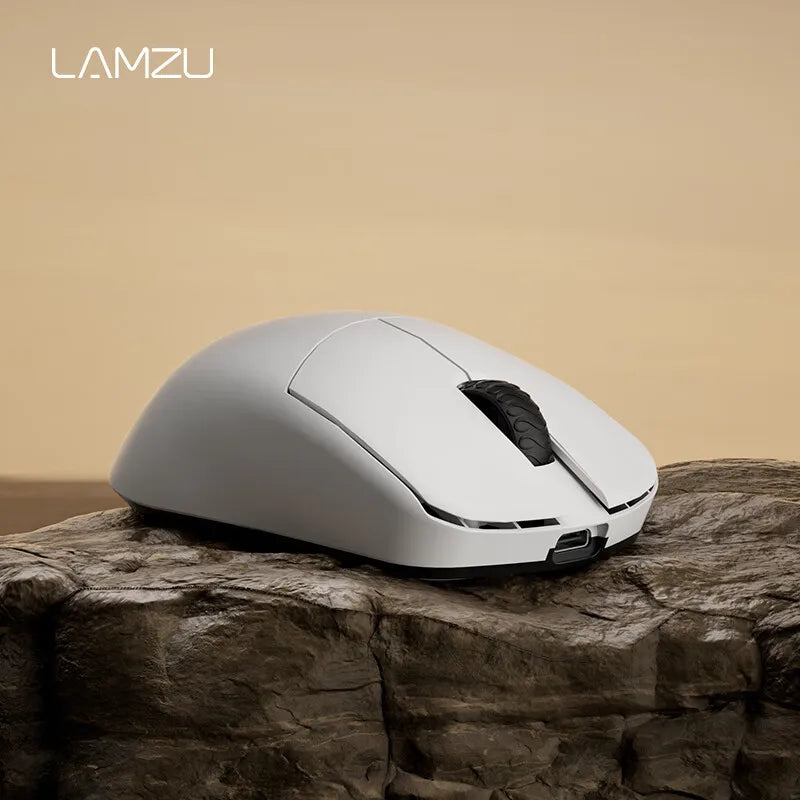 LAMZU Maya X Wirless Gaming Mouse 47g Lightweight Pixart 3950 Nordic 52840 Low Latency E-sports Mouse With 8K Receiver PC Custom