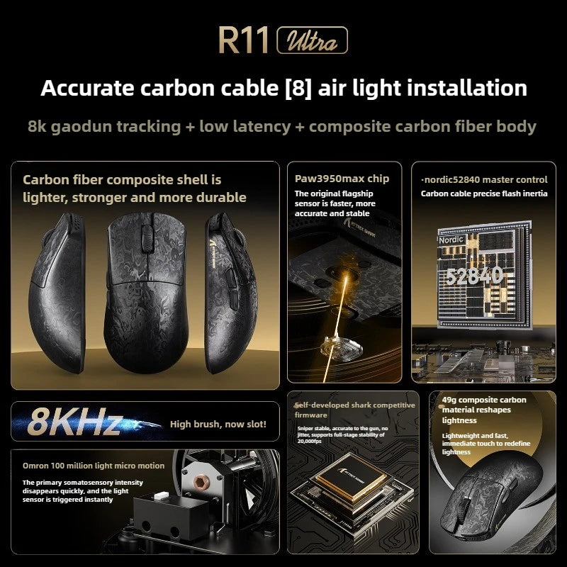 Attack Shark R11 Ultra Carbon Fiber