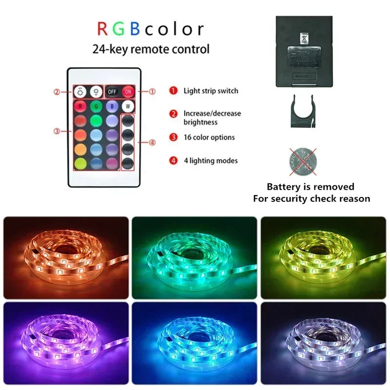 RGB LED Strip Light Remote App Control