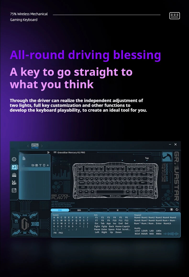 Gravastar Mercury K1/K1 Pro