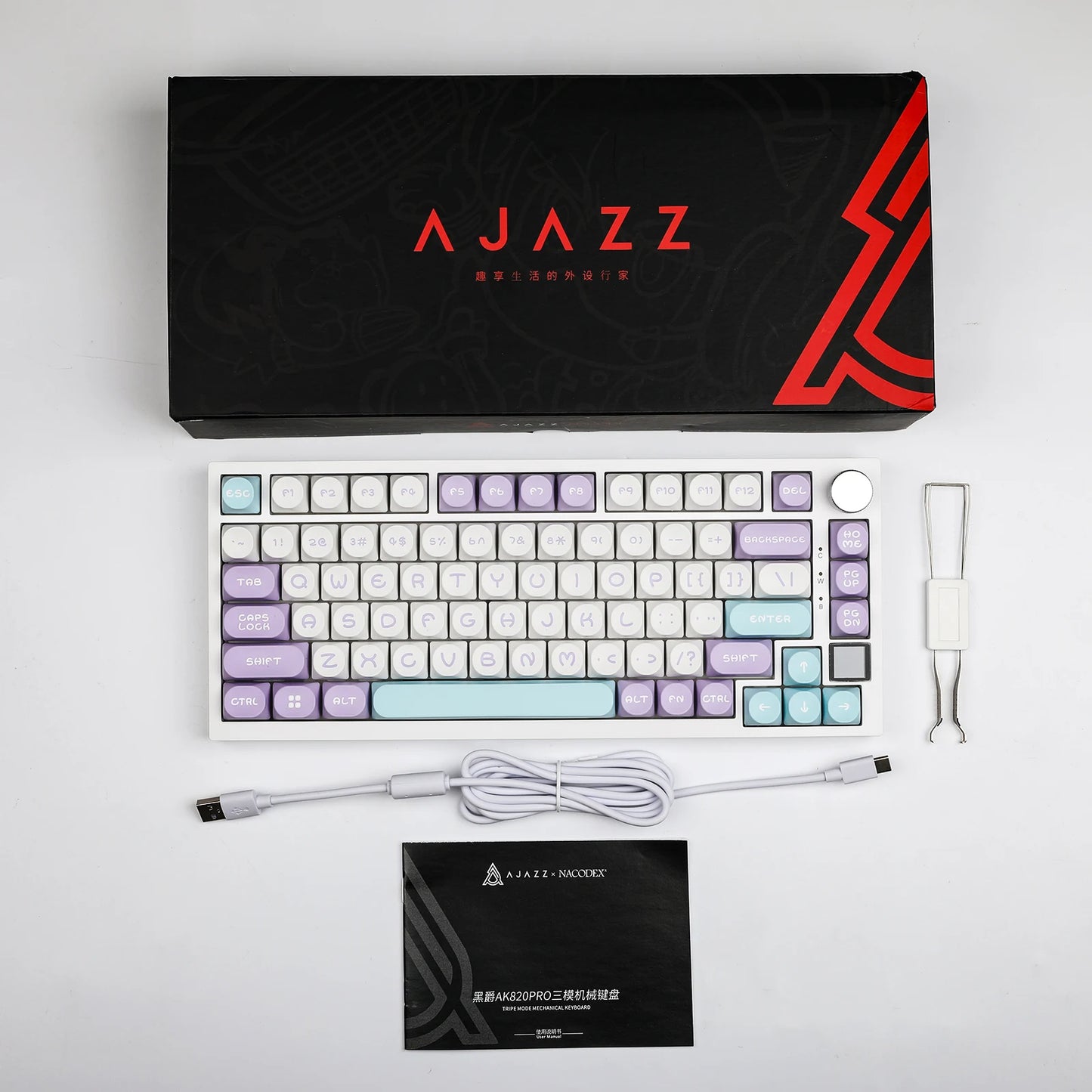 Ajazz AK820 Pro 75% Bluetooth