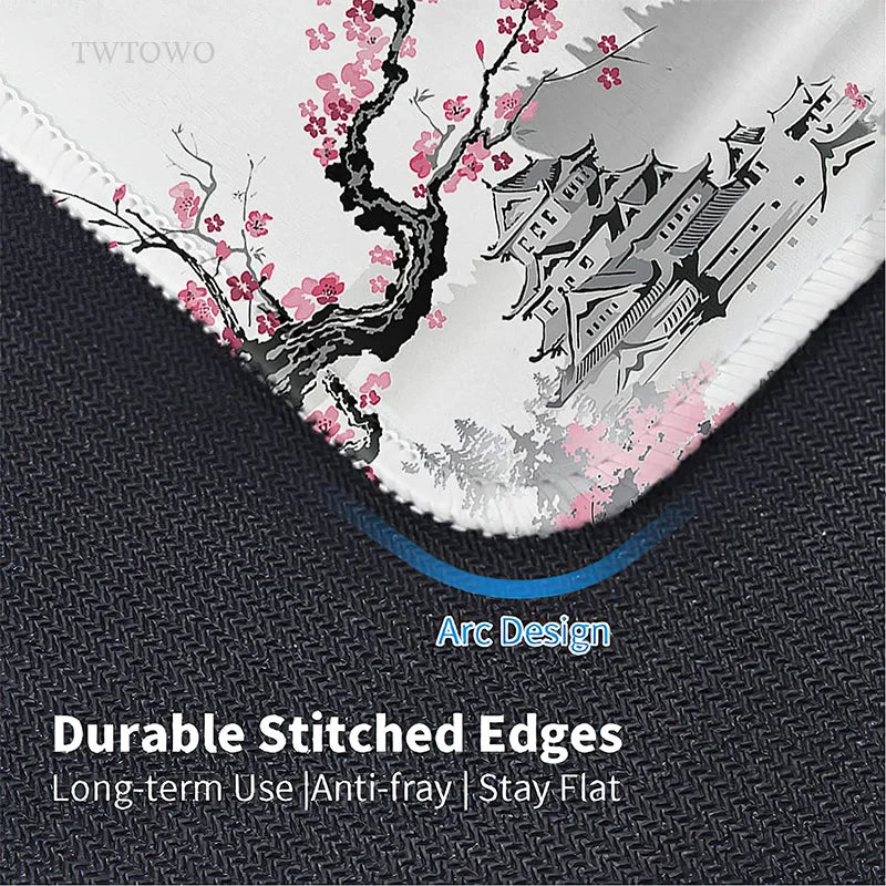 Sakura Japanese Cherry Blossom Mouse Pad Gaming