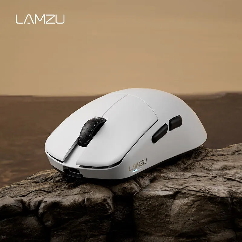 LAMZU Maya X Wirless Gaming Mouse 47g Lightweight Pixart 3950 Nordic 52840 Low Latency E-sports Mouse With 8K Receiver PC Custom