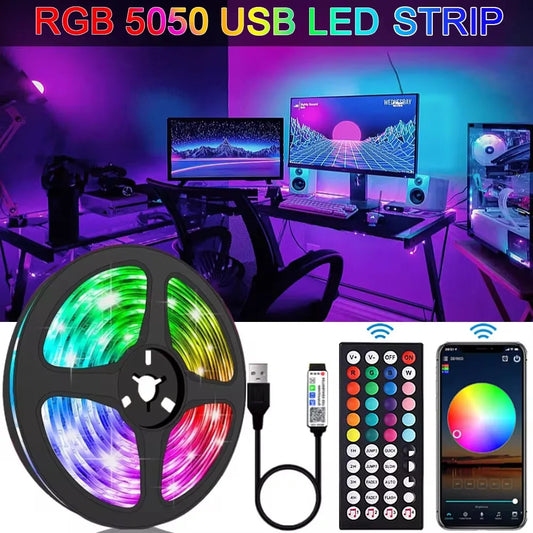 RGB LED Strip Light Remote App Control