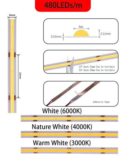 COB LED Strip Light