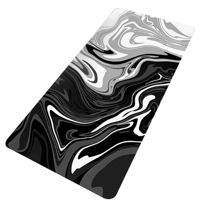 Black And White Gamer Mouse Pad