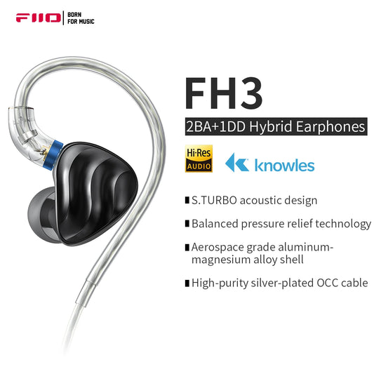 FiiO FH3 2BA+1DD