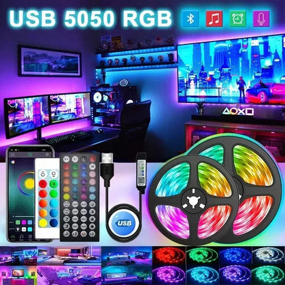 RGB LED Strip Light Remote App Control