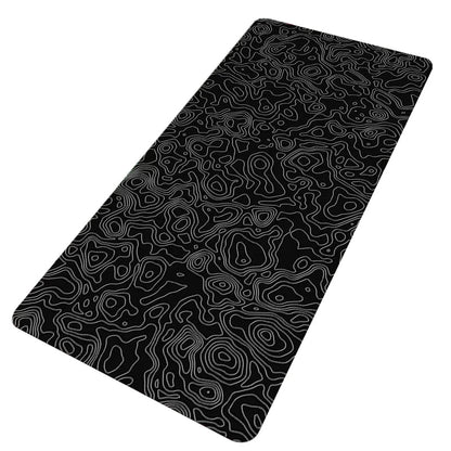 Black And White Gamer Mouse Pad