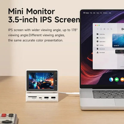 Hagibis 3.5inch IPS Mini Screen AIDA64 Mini PC