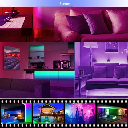 RGB LED Strip Light Remote App Control