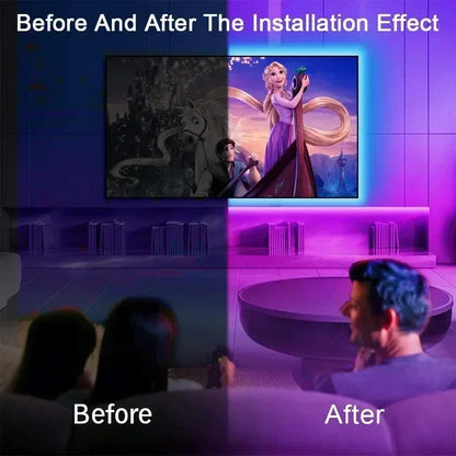 RGB LED Strip Light Remote App Control