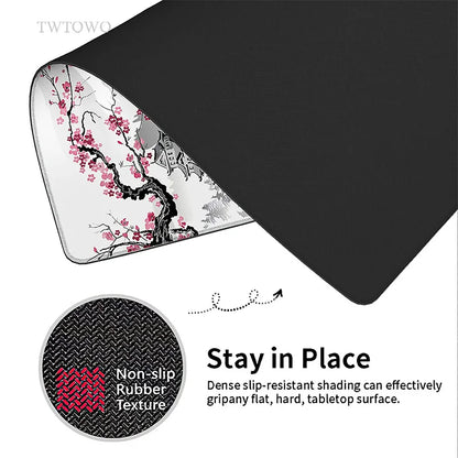 Sakura Japanese Cherry Blossom Mouse Pad Gaming