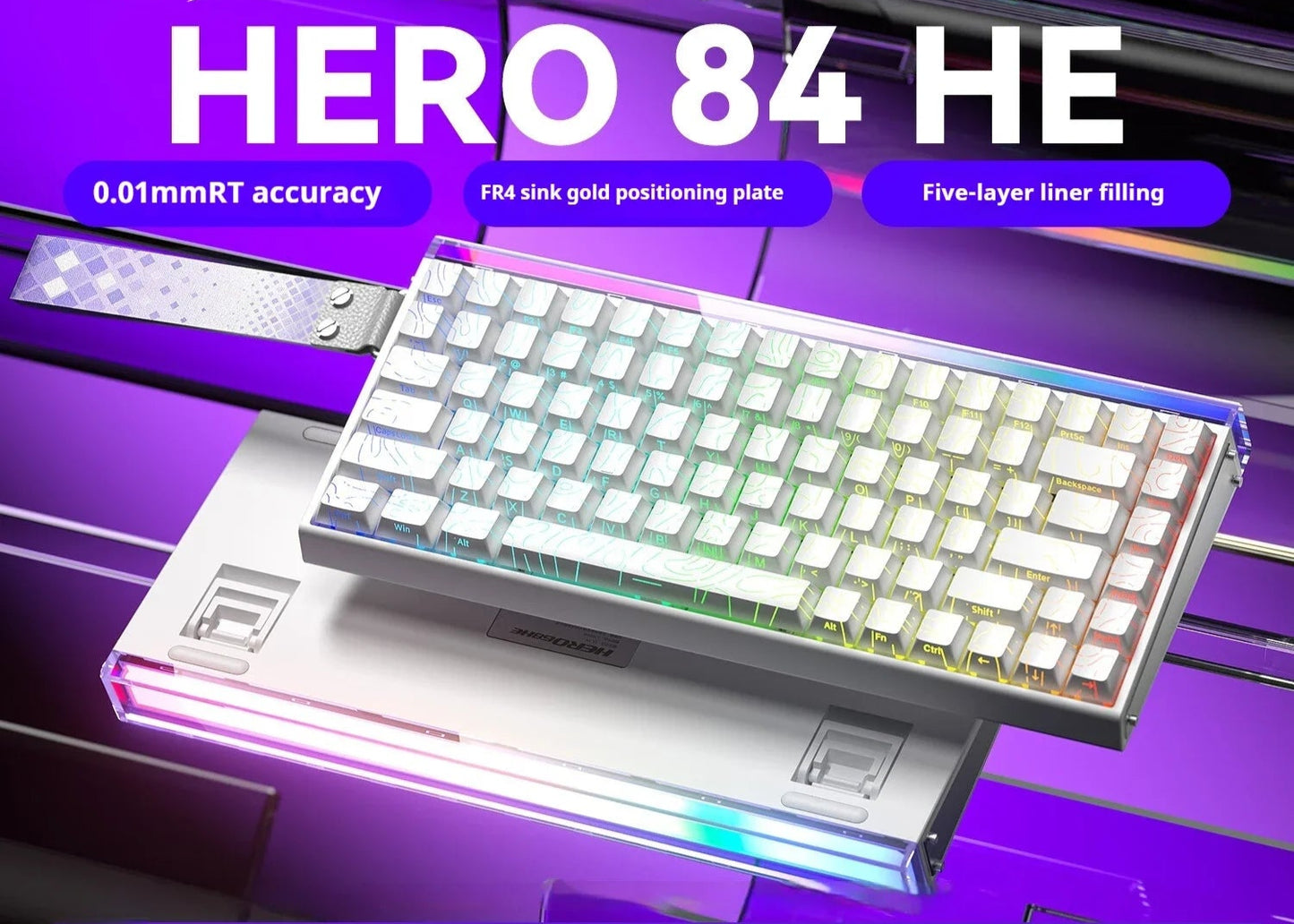 AULA HERO 84HE Magnetic Switch 0.01mm