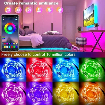 RGB LED Strip Light Remote App Control