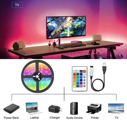 RGB LED Strip Light Remote App Control