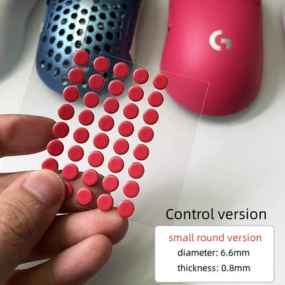Round mouse glides