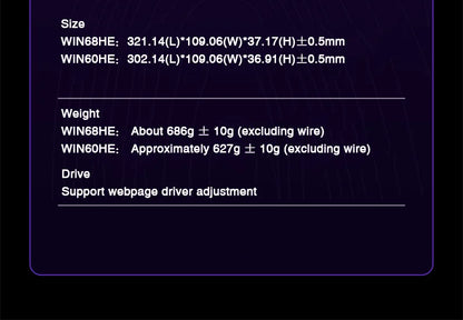 AULA WIN60 WIN68 Magnetic Switch
