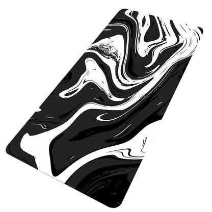 Black And White Gamer Mouse Pad