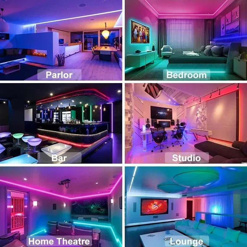 RGB LED Strip Light Remote App Control