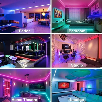 RGB LED Strip Light Remote App Control