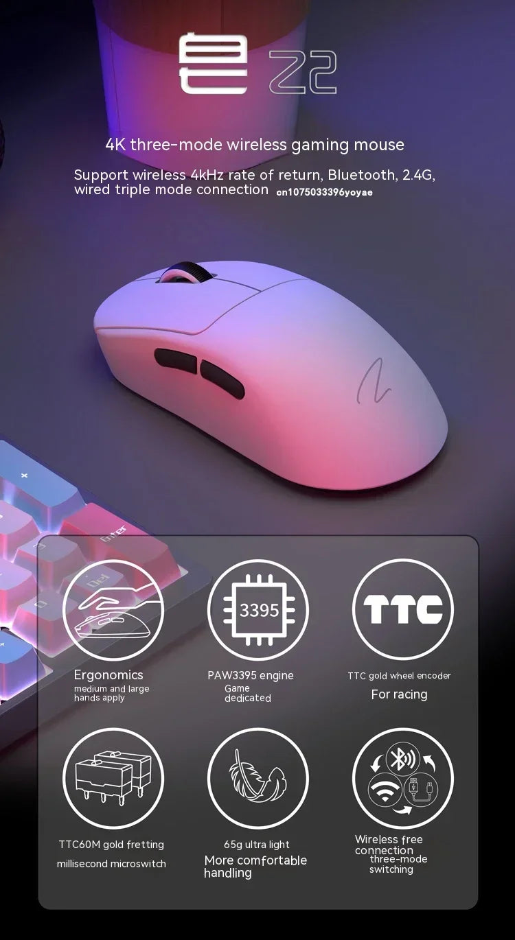 Zaopin Z2 Wireless Mouse