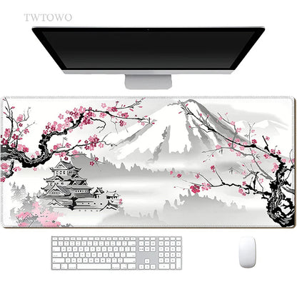 Sakura Japanese Cherry Blossom Mouse Pad Gaming