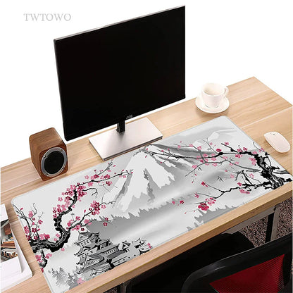 Sakura Japanese Cherry Blossom Mouse Pad Gaming